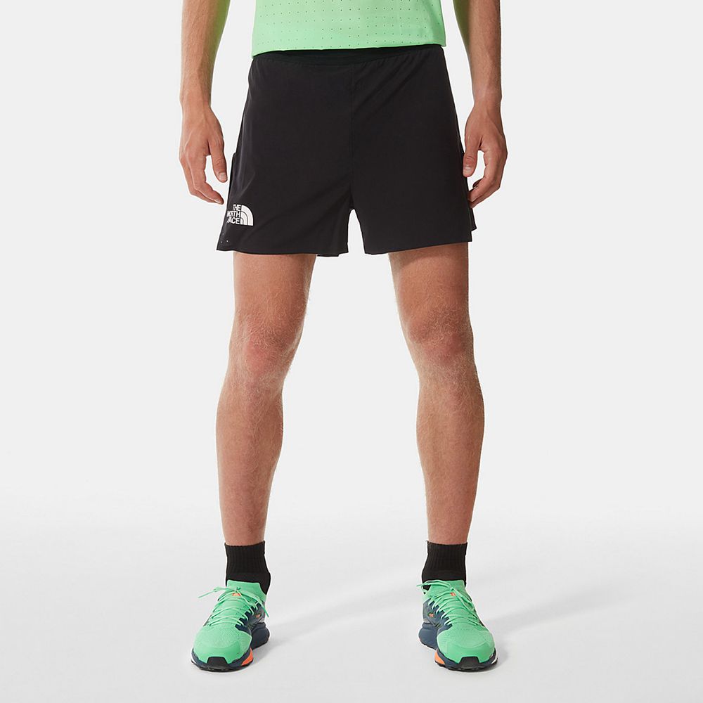 The North Face Shorts Mens Australia - The North Face Stridelight 2-In-1 Black Running & Training (O